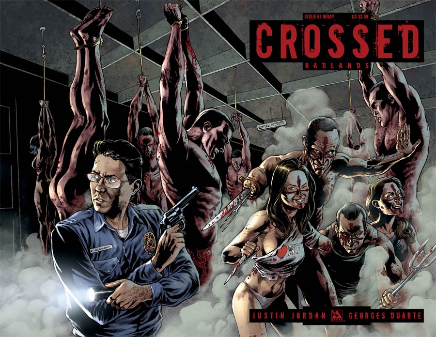 Crossed Badlands #61 Cover B Wraparound Cover