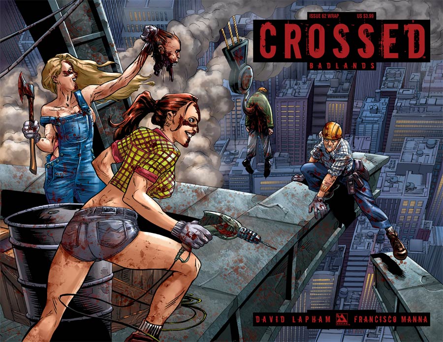 Crossed Badlands #62 Cover B Wraparound Cover