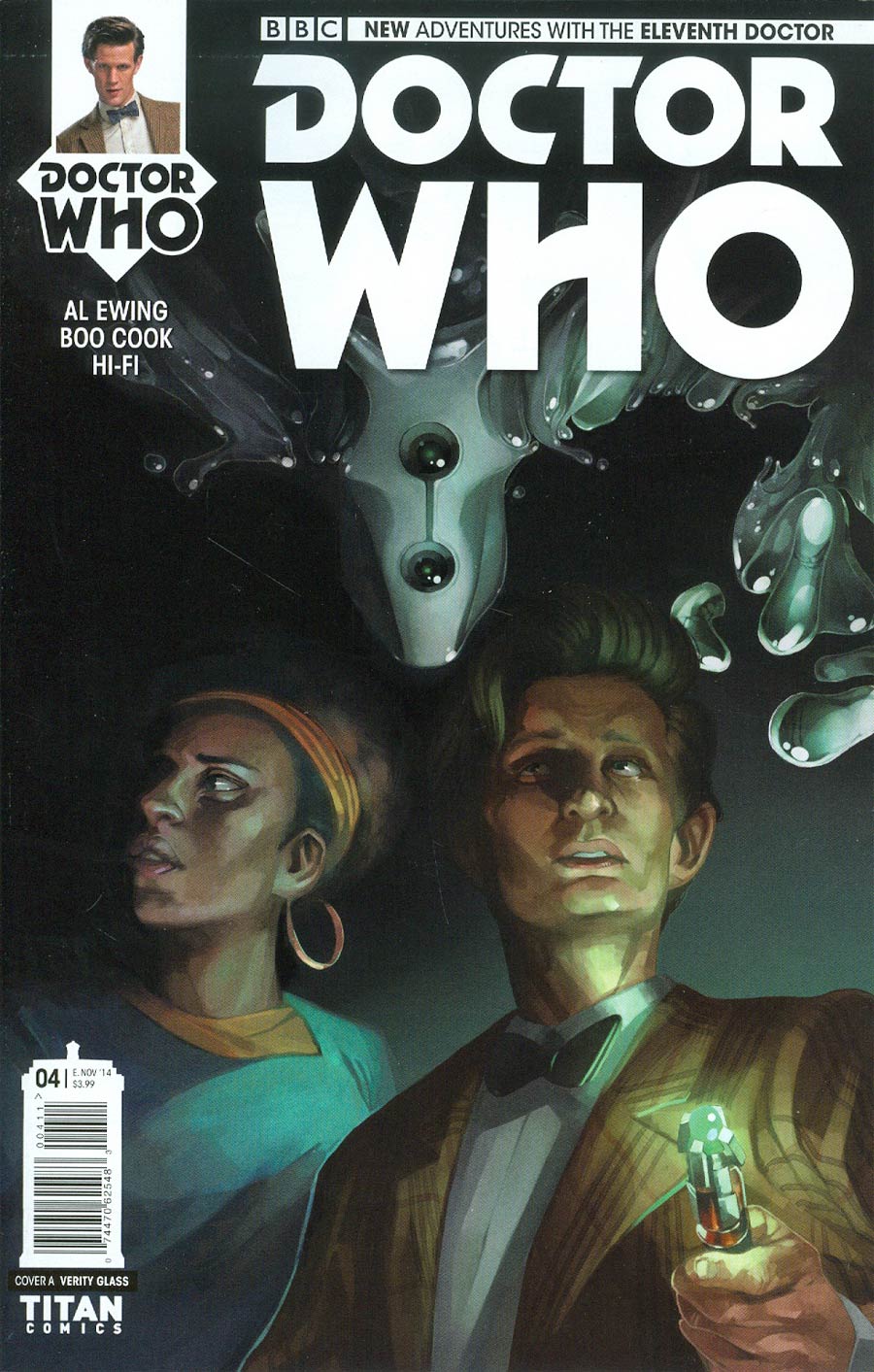 Doctor Who 11th Doctor #4 Cover A Regular Verity Glass Cover