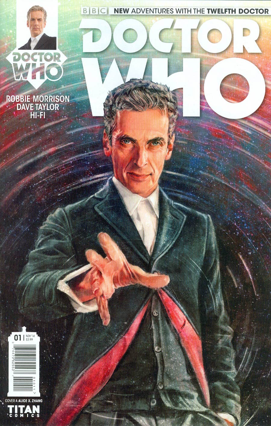 Doctor Who 12th Doctor #1 Cover A Regular Alice X Zhang Cover