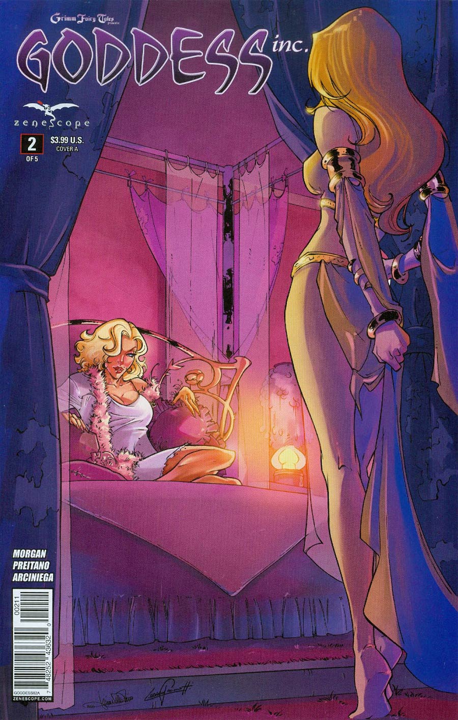 Grimm Fairy Tales Presents Goddess Inc #2 Cover A Tina Valentino