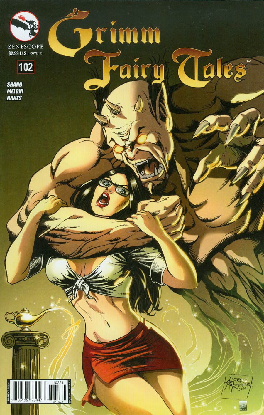 Grimm Fairy Tales #102 Cover B Alfredo Reyes