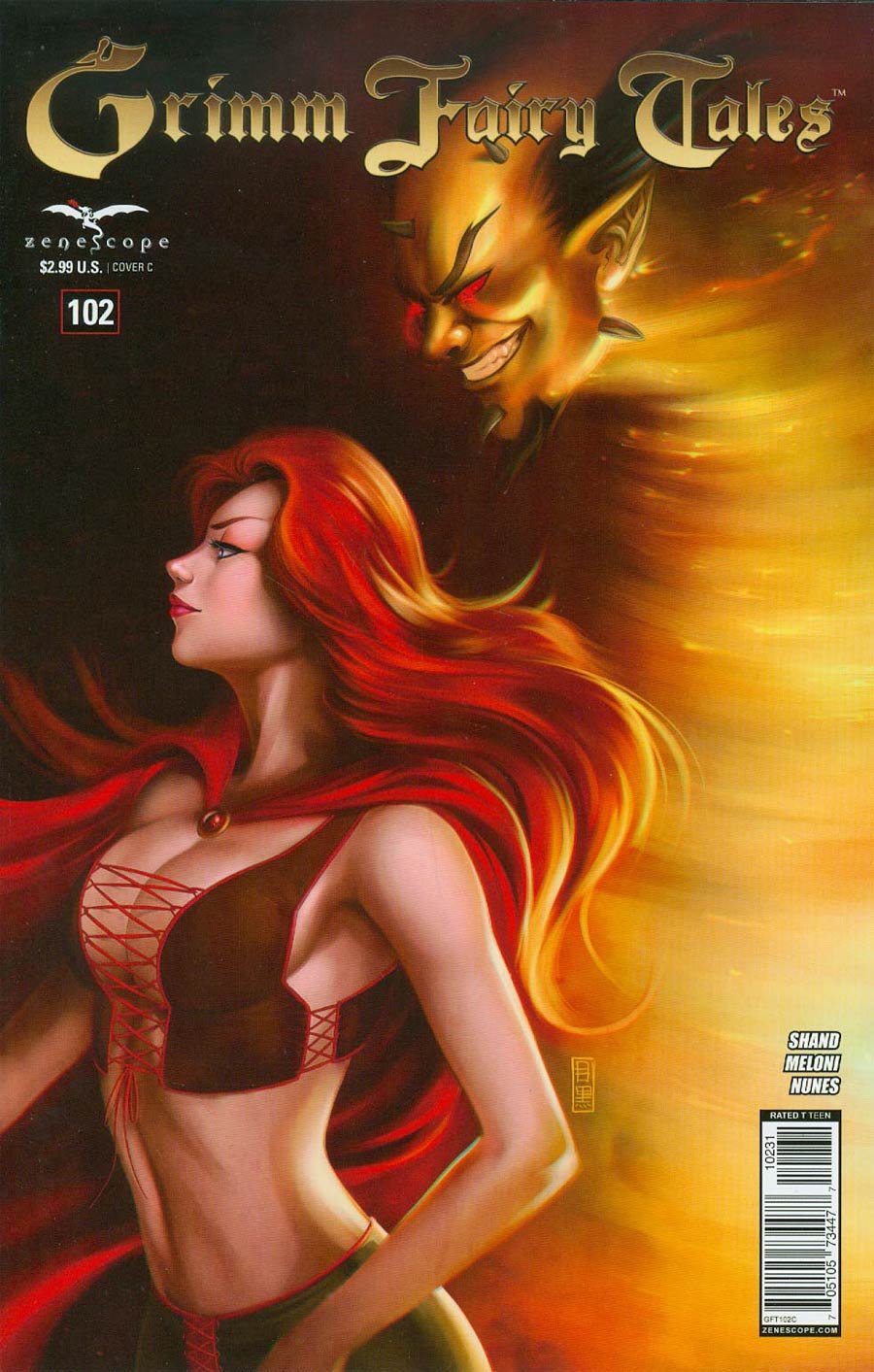 Grimm Fairy Tales #102 Cover C Jorge Pessanha