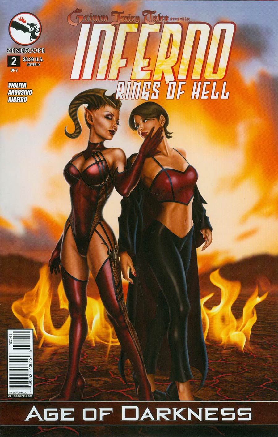 Grimm Fairy Tales Presents Inferno Rings Of Hell #2 Cover D Age Valez (Age Of Darkness Tie-In)