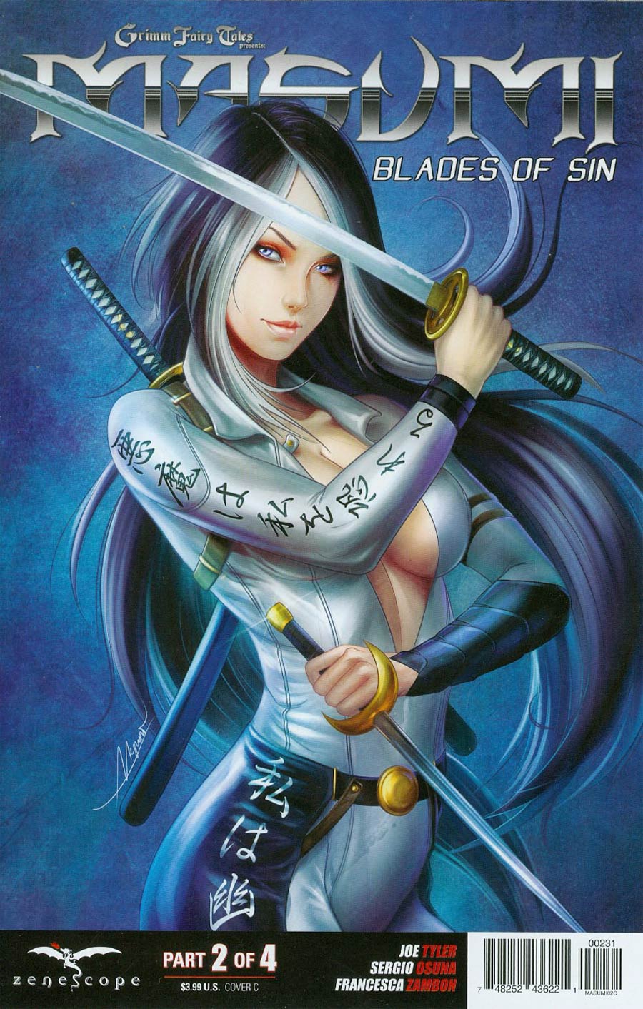 Grimm Fairy Tales Presents Masumi #2 Cover C Jorge Pessanha