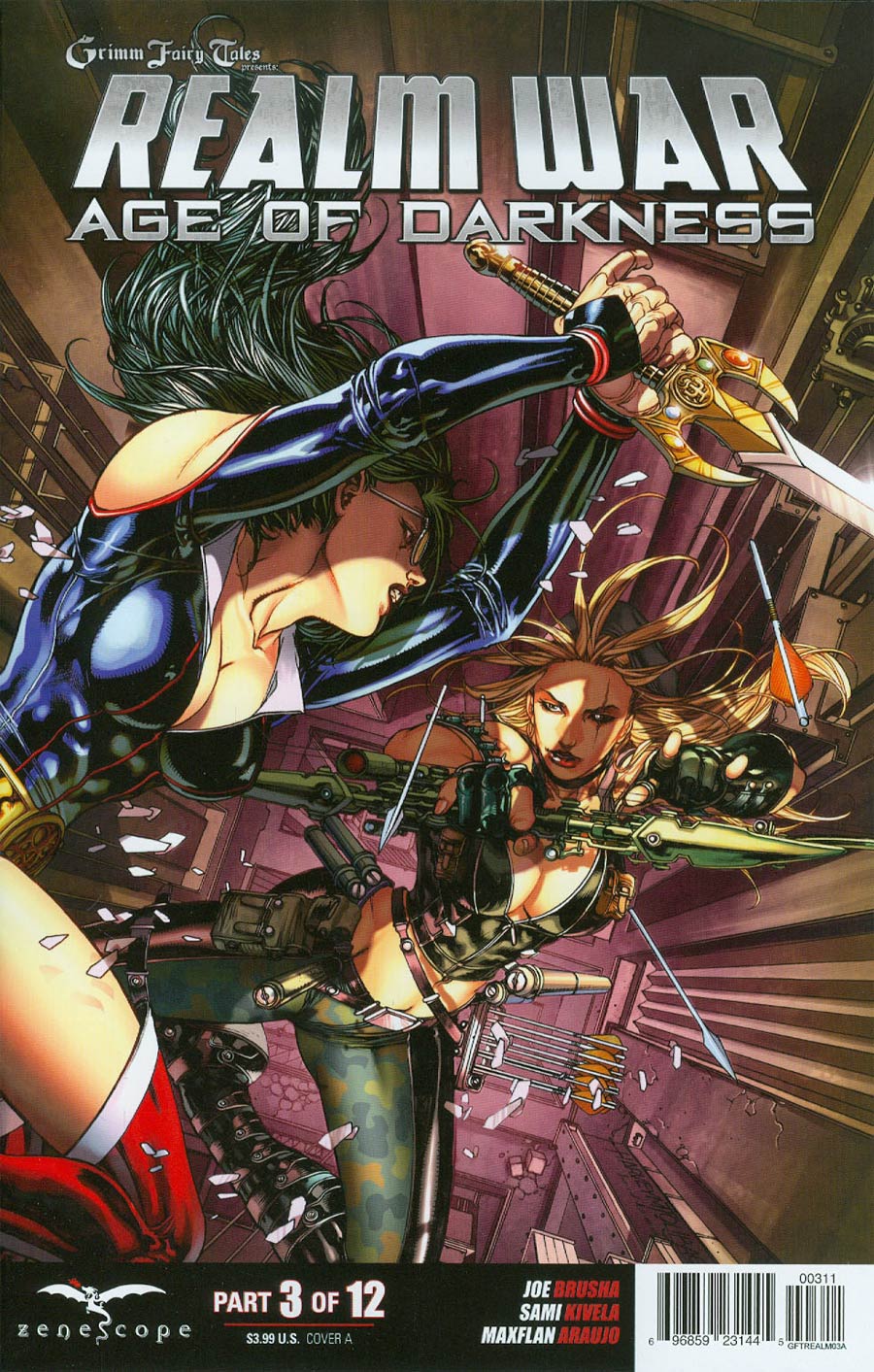 Grimm Fairy Tales Presents Realm War #3 Cover A Harvey Tolibao (Age Of Darkness Tie-In)