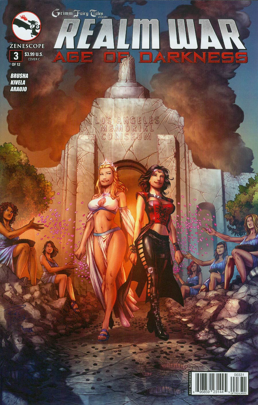 Grimm Fairy Tales Presents Realm War #3 Cover C Renato Rei (Age Of Darkness Tie-In)