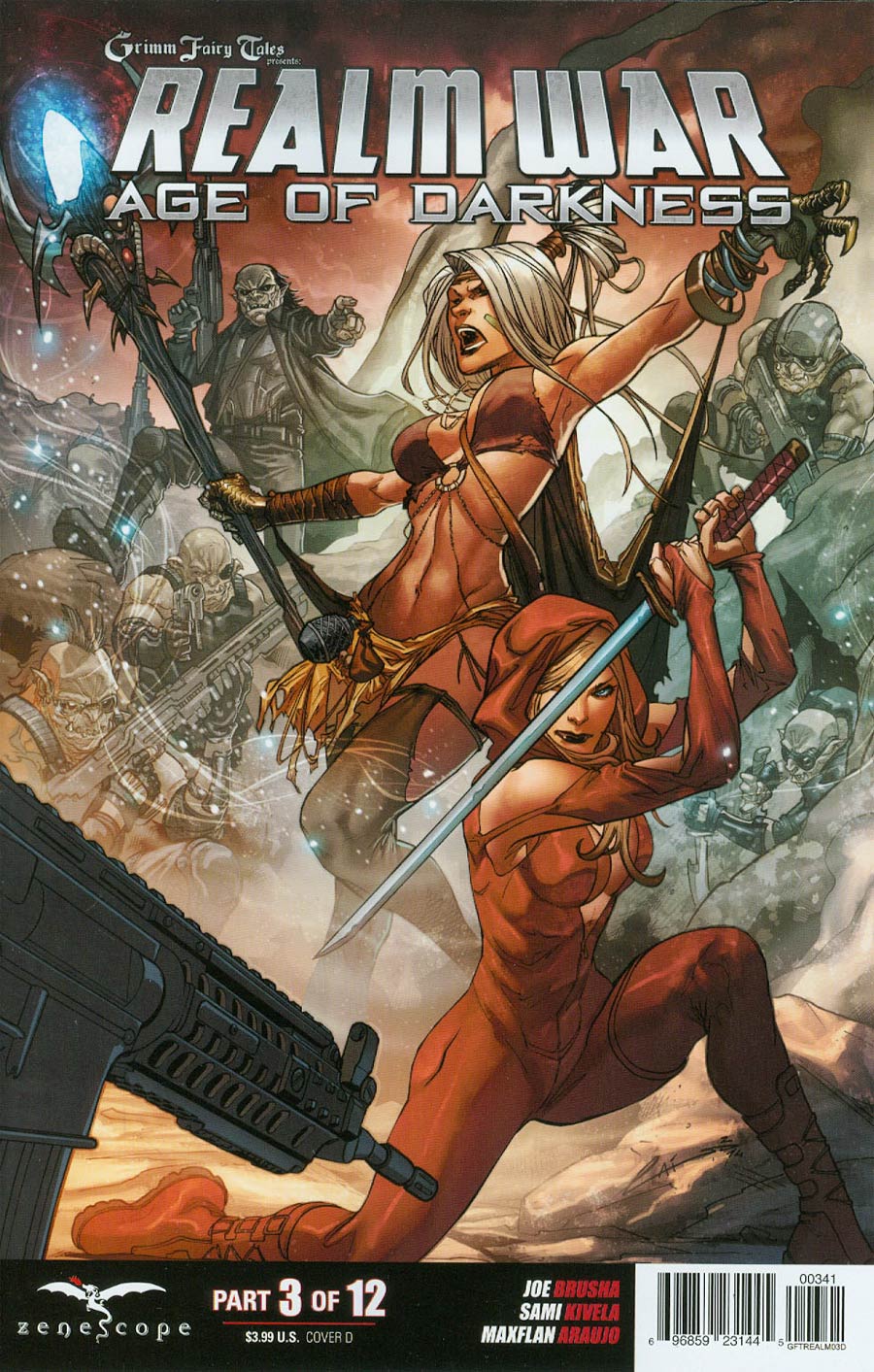 Grimm Fairy Tales Presents Realm War #3 Cover D Emilio Laiso (Age Of Darkness Tie-In)