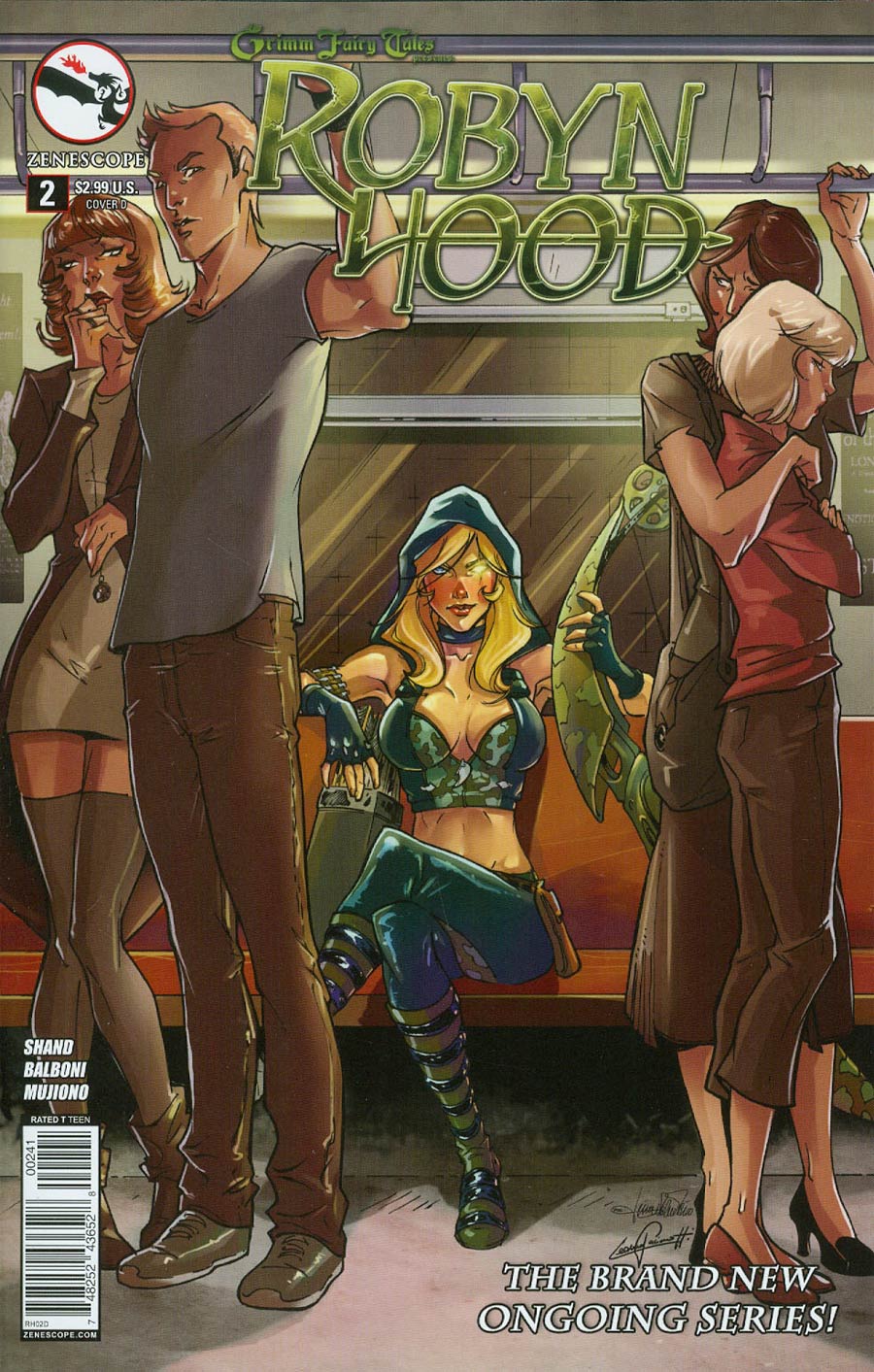 Grimm Fairy Tales Presents Robyn Hood Vol 2 #2 Cover D Tina Valentino