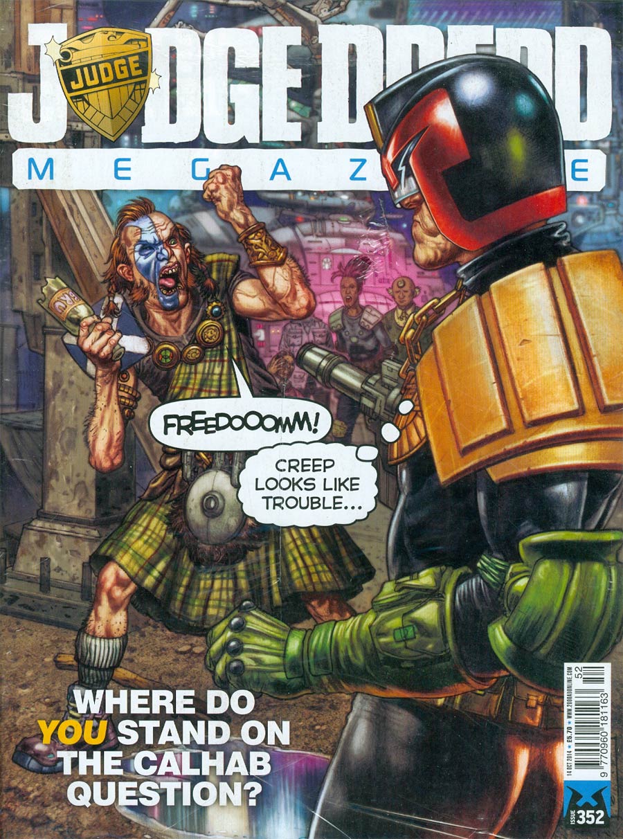 Judge Dredd Megazine #352