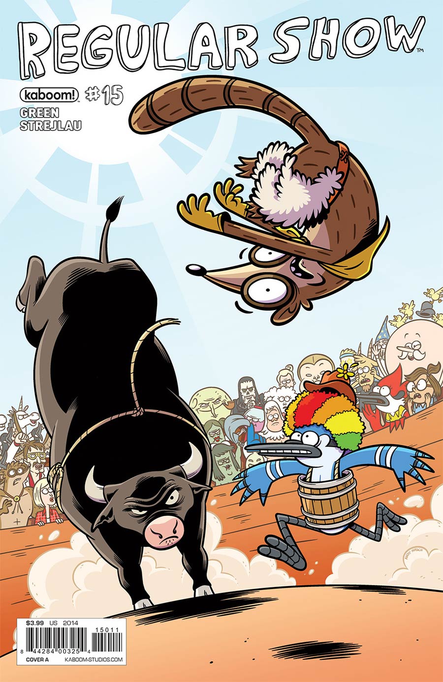 Regular Show #15 Cover A Regular Andy Hirsch Cover