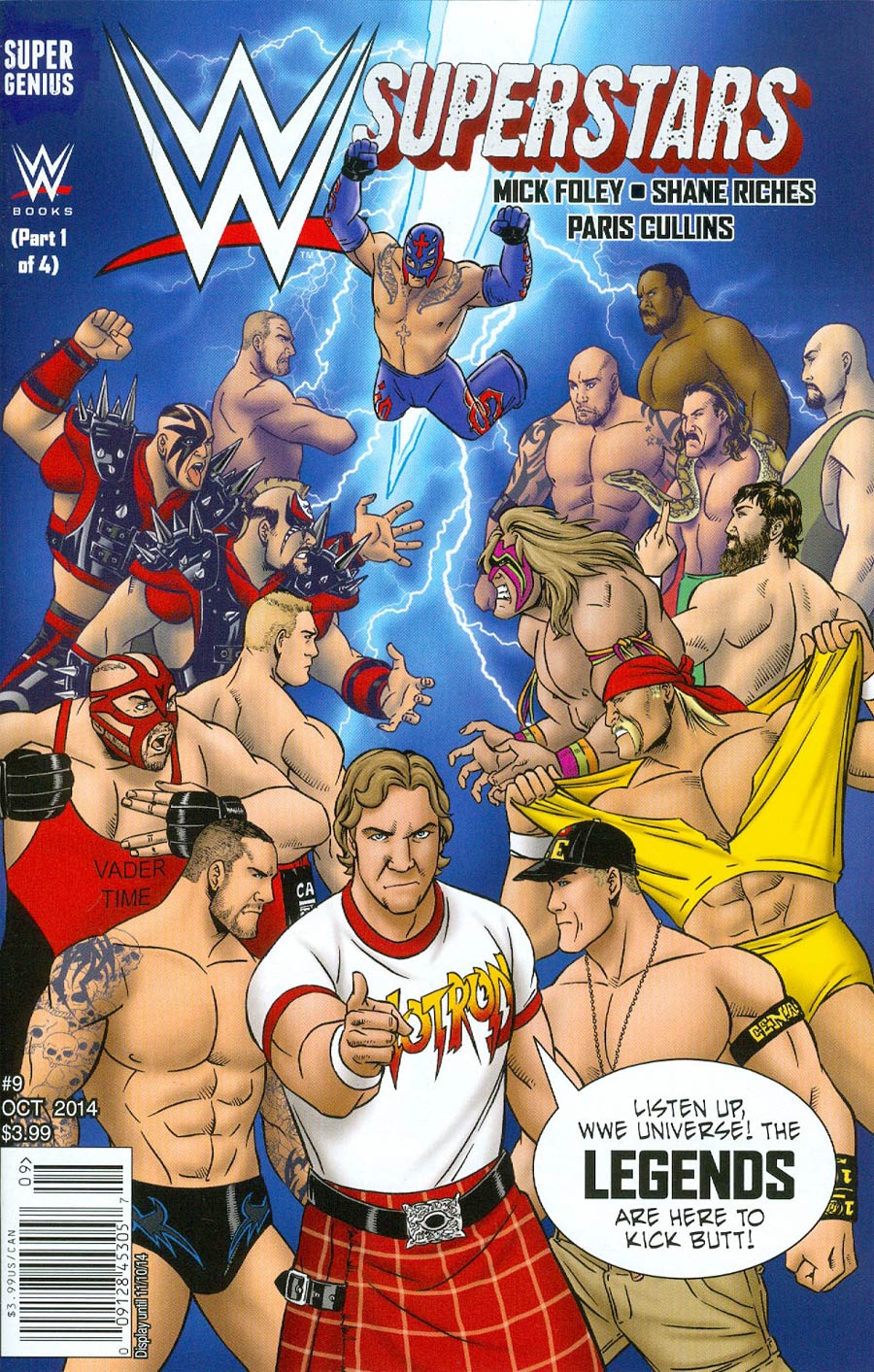 WWE Superstars #9 Cover A Regular Alitha E Martinez Cover