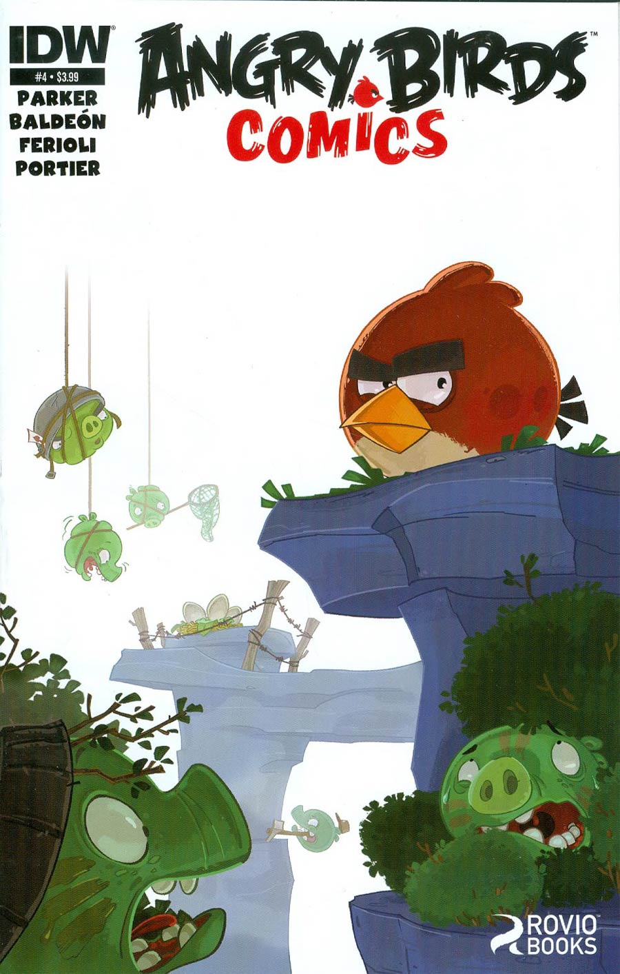 Angry Birds Comics #4 Cover A Regular Jean-Michel Boesch Cover