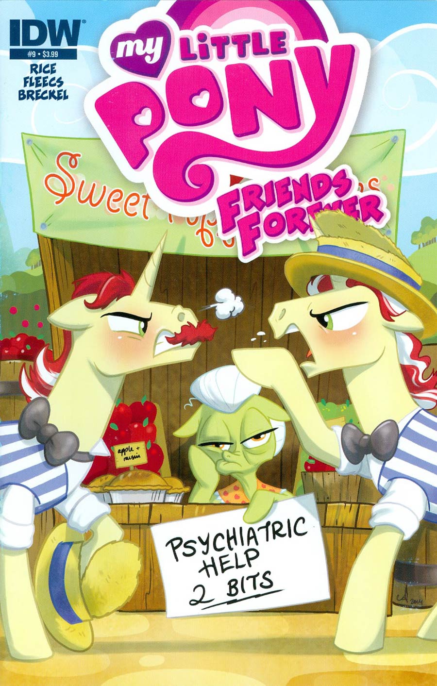 My Little Pony Friends Forever #9 Cover A Regular Amy Mebberson Cover