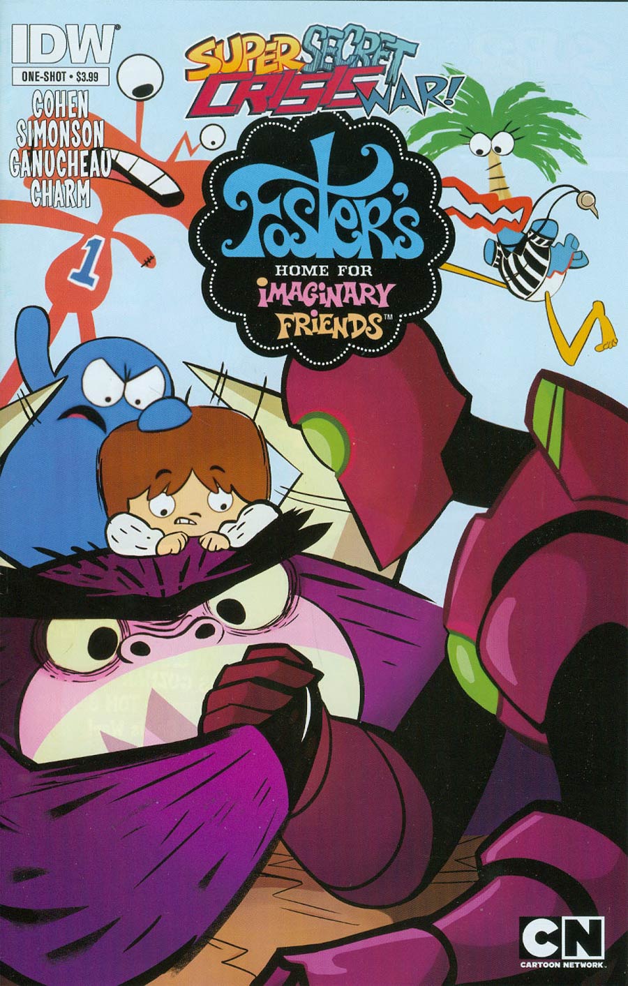 Super Secret Crisis War Fosters Home For Imaginary Friends #1 Cover A Regular Brittney Williams Cover