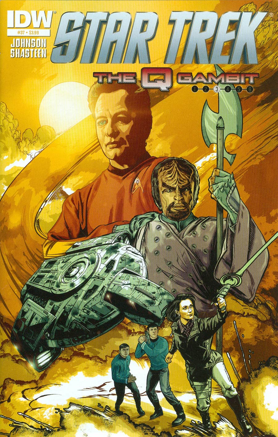 Star Trek (IDW) #37 Cover A Regular Tony Shasteen Cover