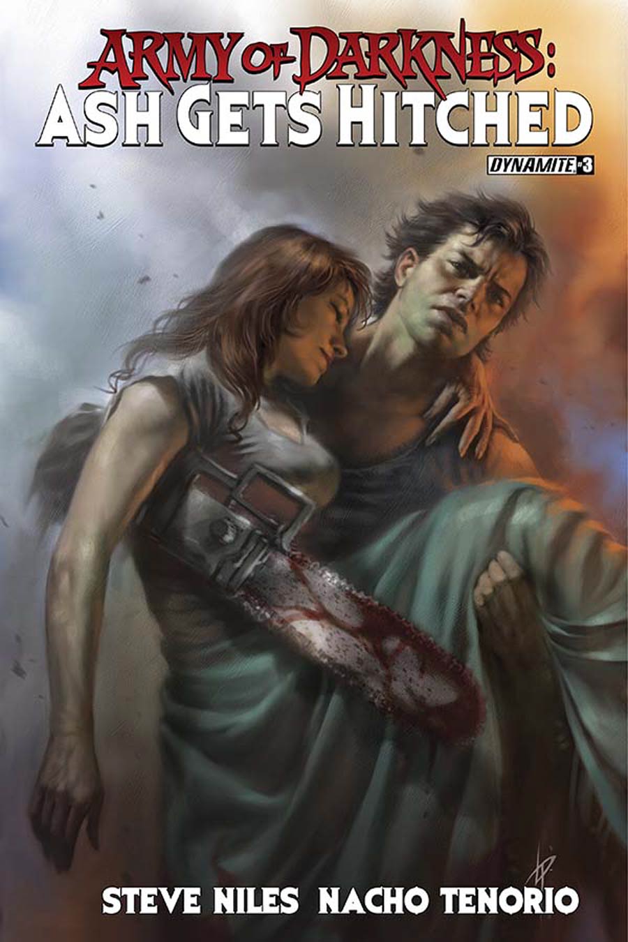 Army Of Darkness Ash Gets Hitched #3 Cover C Variant Lucio Parrillo Subscription Cover