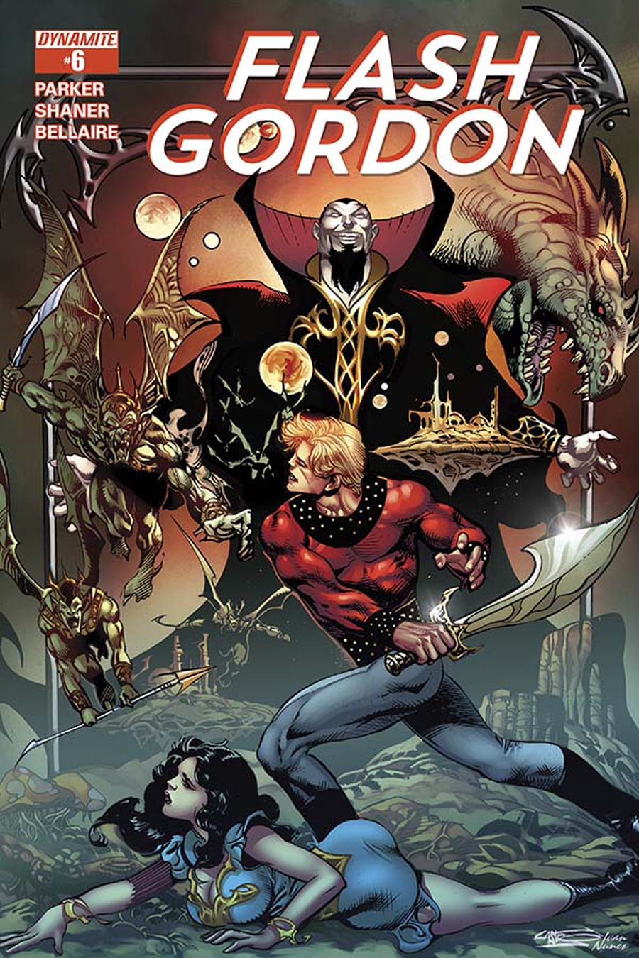 Flash Gordon Vol 7 #6 Cover C Variant Roberto Castro 80th Anniversary Cover