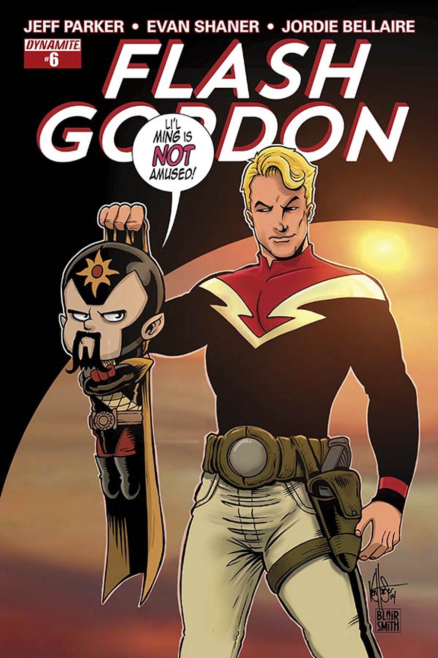 Flash Gordon Vol 7 #6 Cover B Variant Ken Haeser Subscription Cover