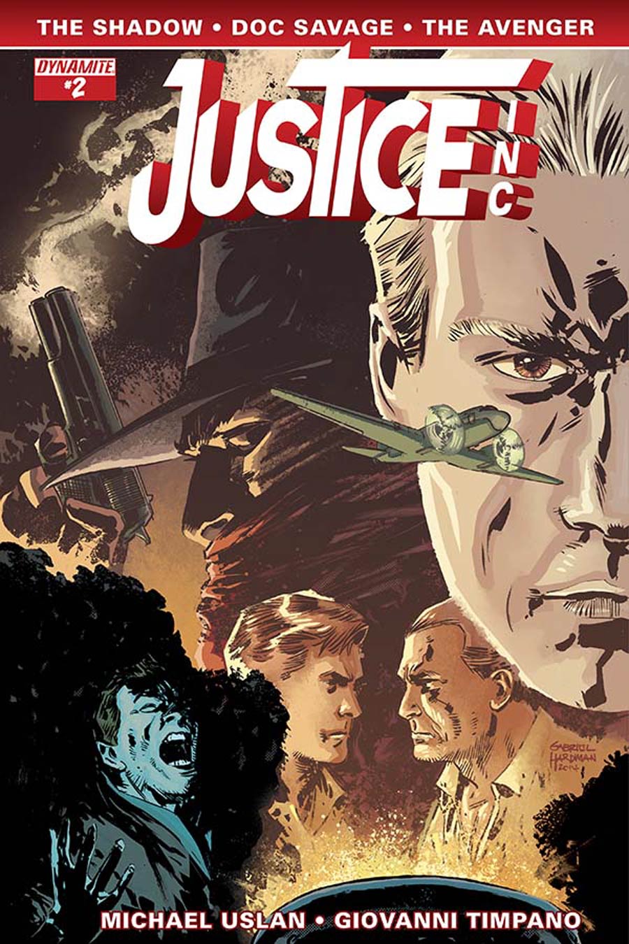 Justice Inc Vol 3 #2 Cover C Variant Gabriel Hardman Cover