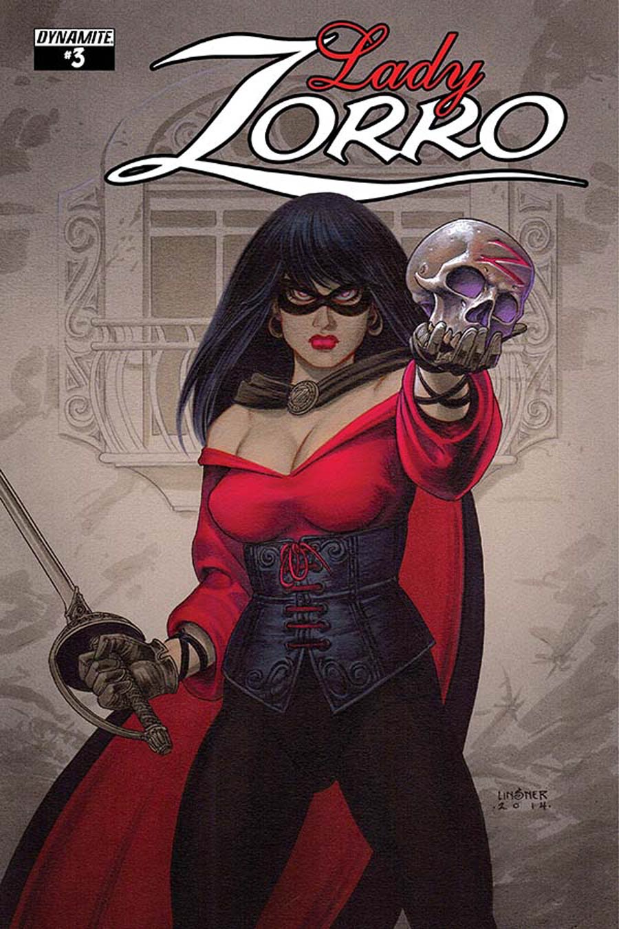 Lady Zorro #3 Cover A Regular Joseph Michael Linsner Cover