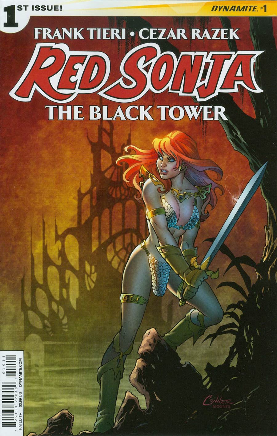 Red Sonja Black Tower #1 Cover A Regular Amanda Conner Cover