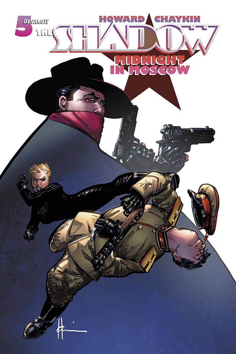 Shadow Midnight In Moscow #5 Cover A Regular Howard Chaykin Cover