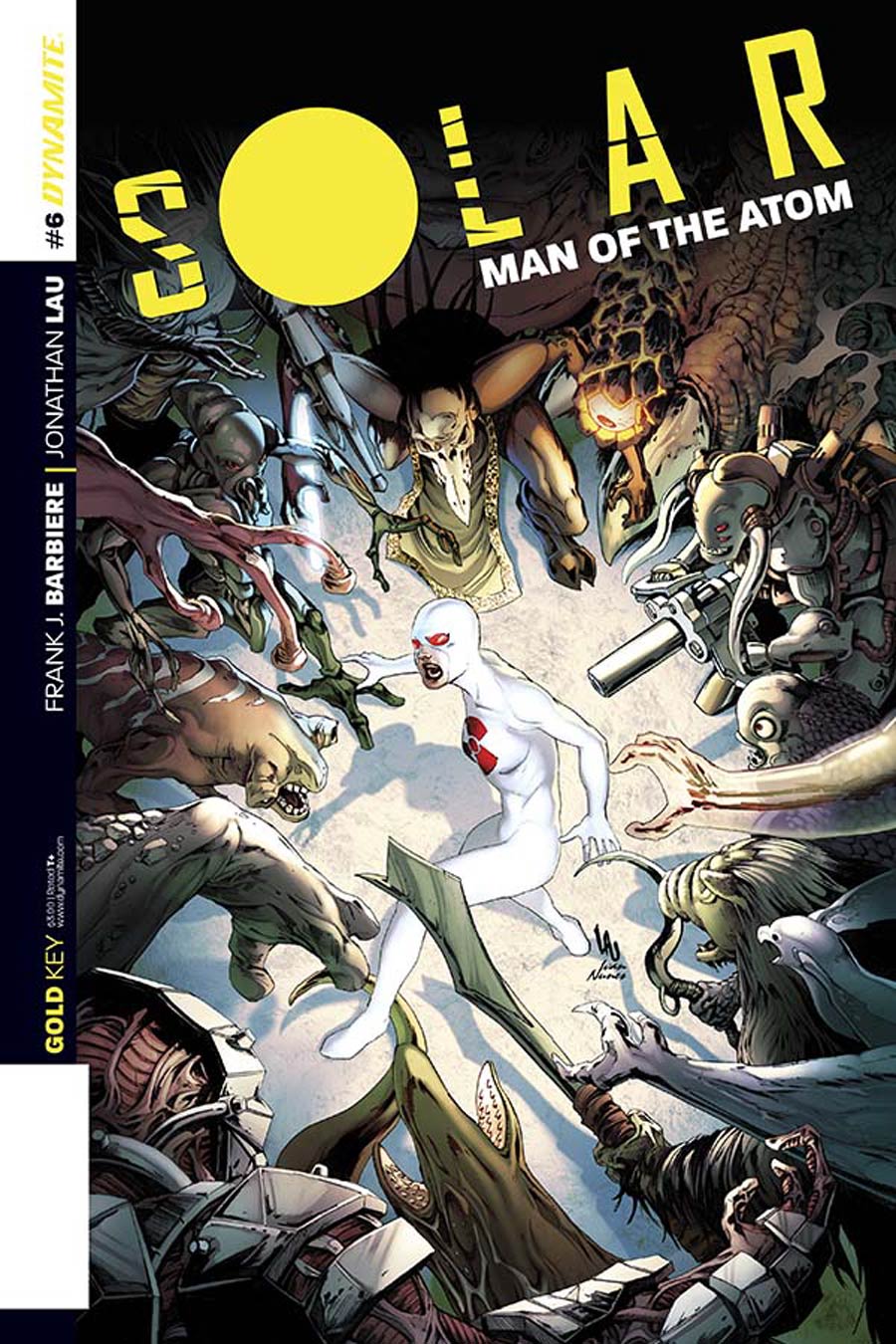 Solar Man Of The Atom Vol 2 #6 Cover B Variant Jonathan Lau Subscription Cover