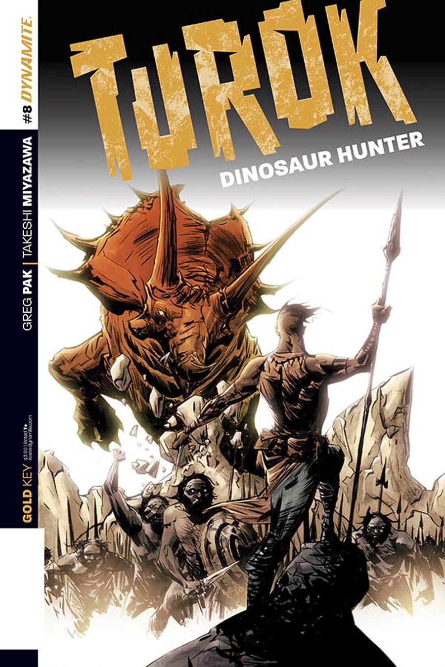 Turok Dinosaur Hunter Vol 2 #8 Cover B Variant Jae Lee Subscription Cover