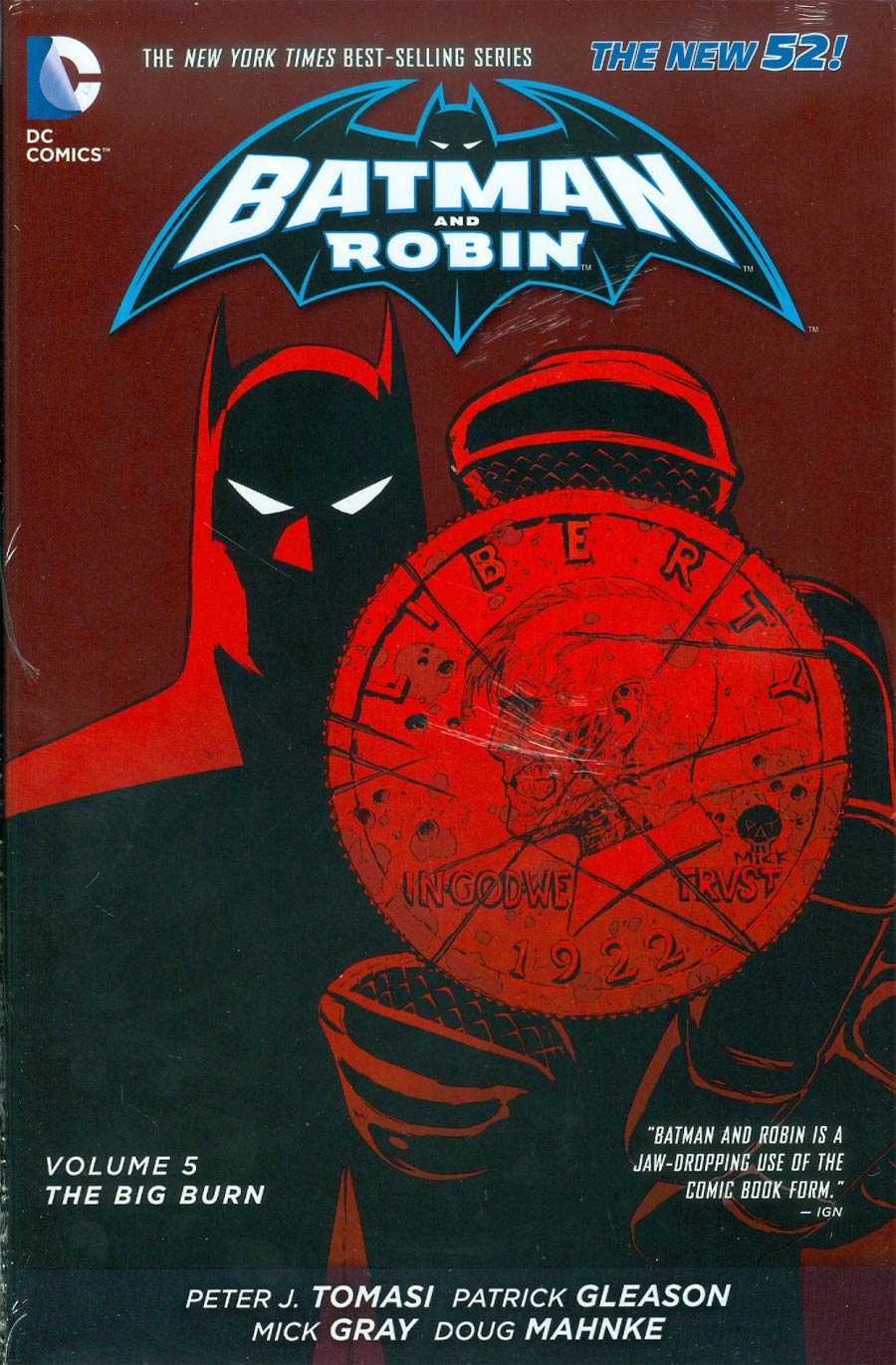 Batman And Robin (New 52) Vol 5 The Big Burn HC