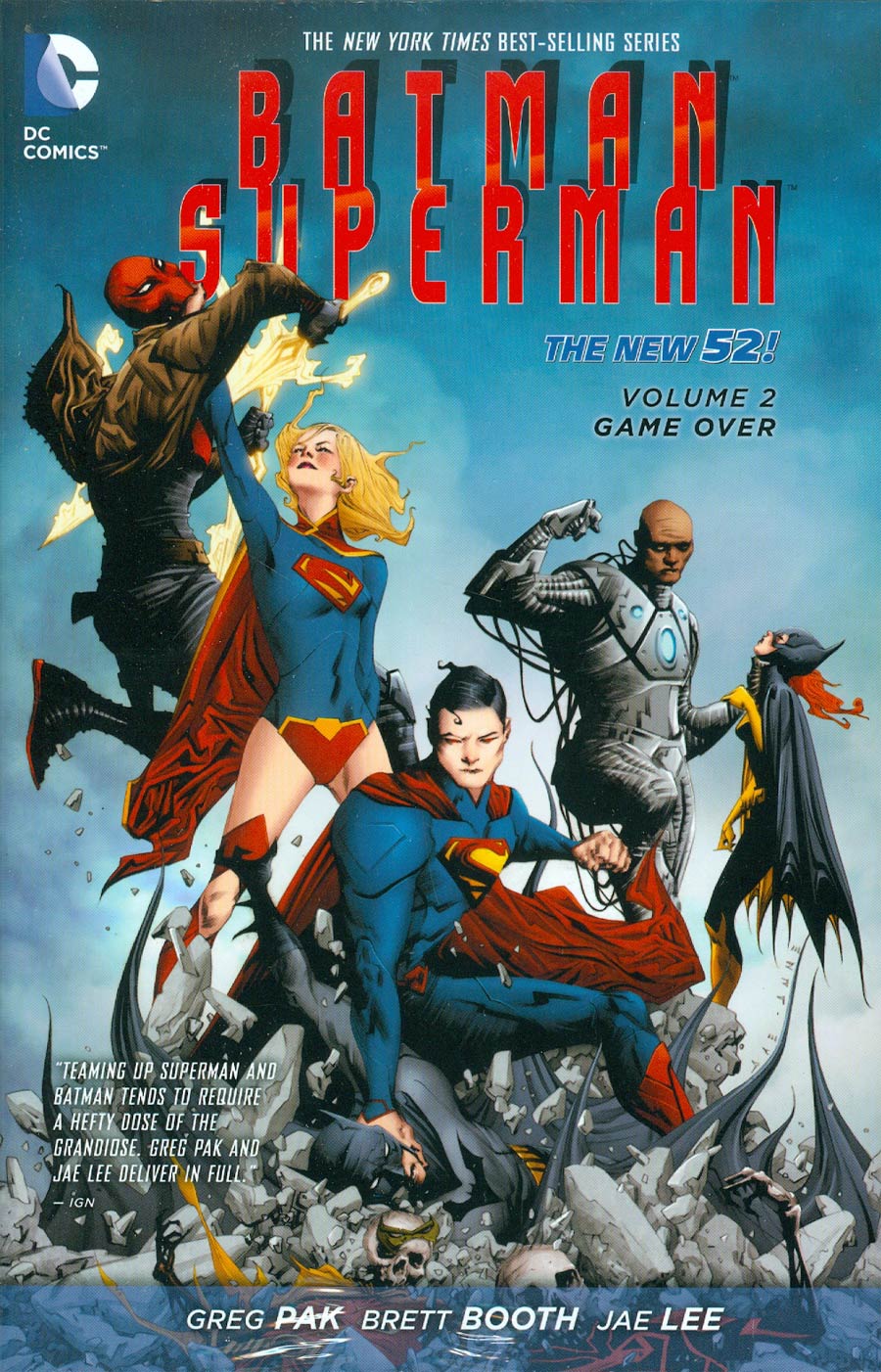 Batman Superman (New 52) Vol 2 Game Over HC
