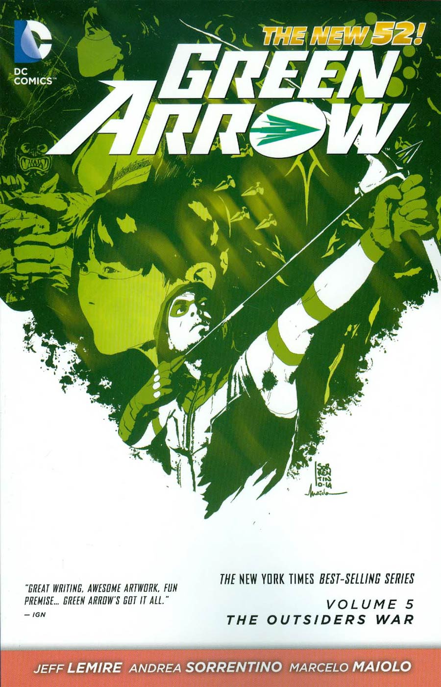 Green Arrow (New 52) Vol 5 Outsiders War TP