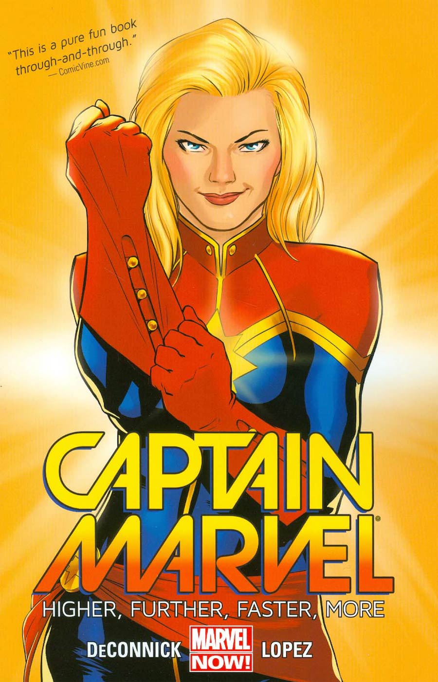 Captain Marvel (2014) Vol 1 Higher Further Faster More TP