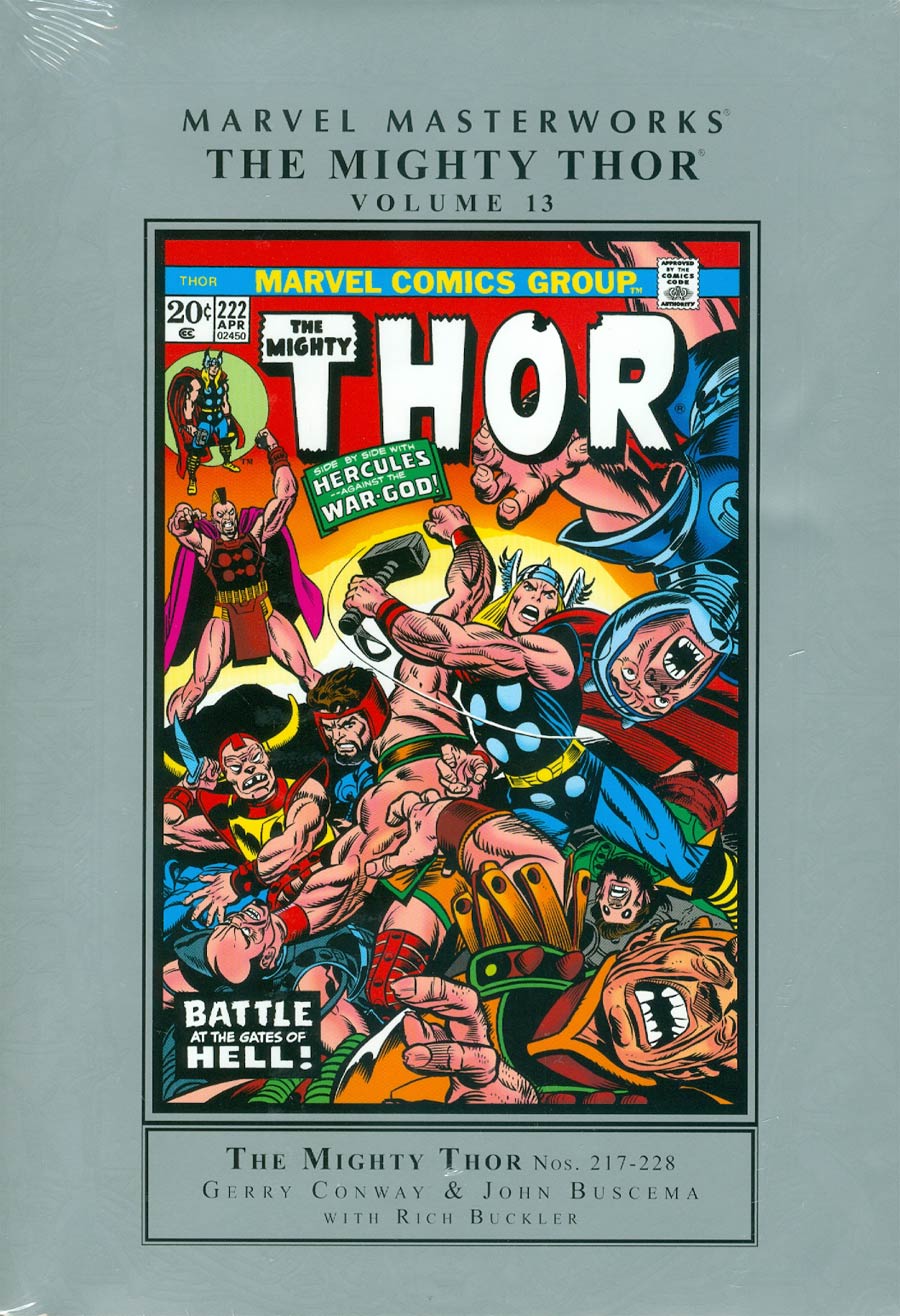 Marvel Masterworks Mighty Thor Vol 13 HC Regular Dust Jacket