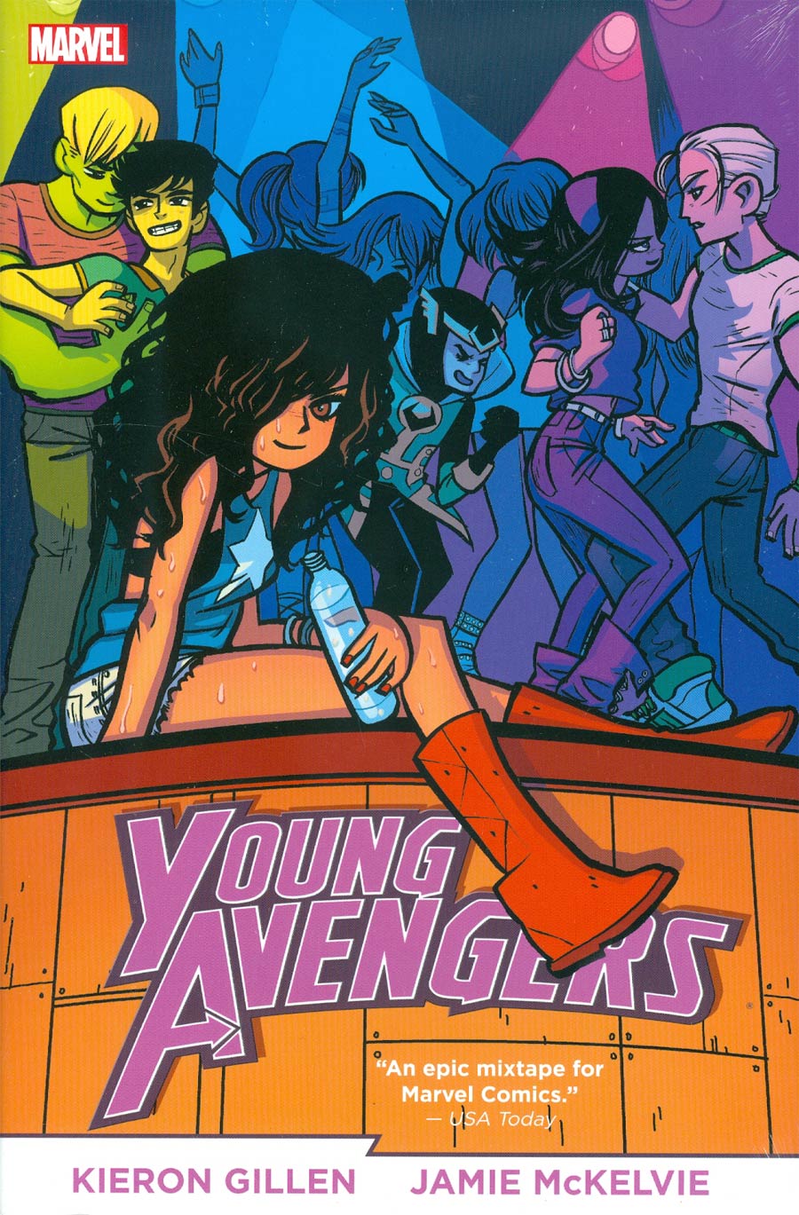 Young Avengers By Kieron Gillen & Jamie McKelvie Omnibus HC Direct Market Kevin O Malley Variant Cover