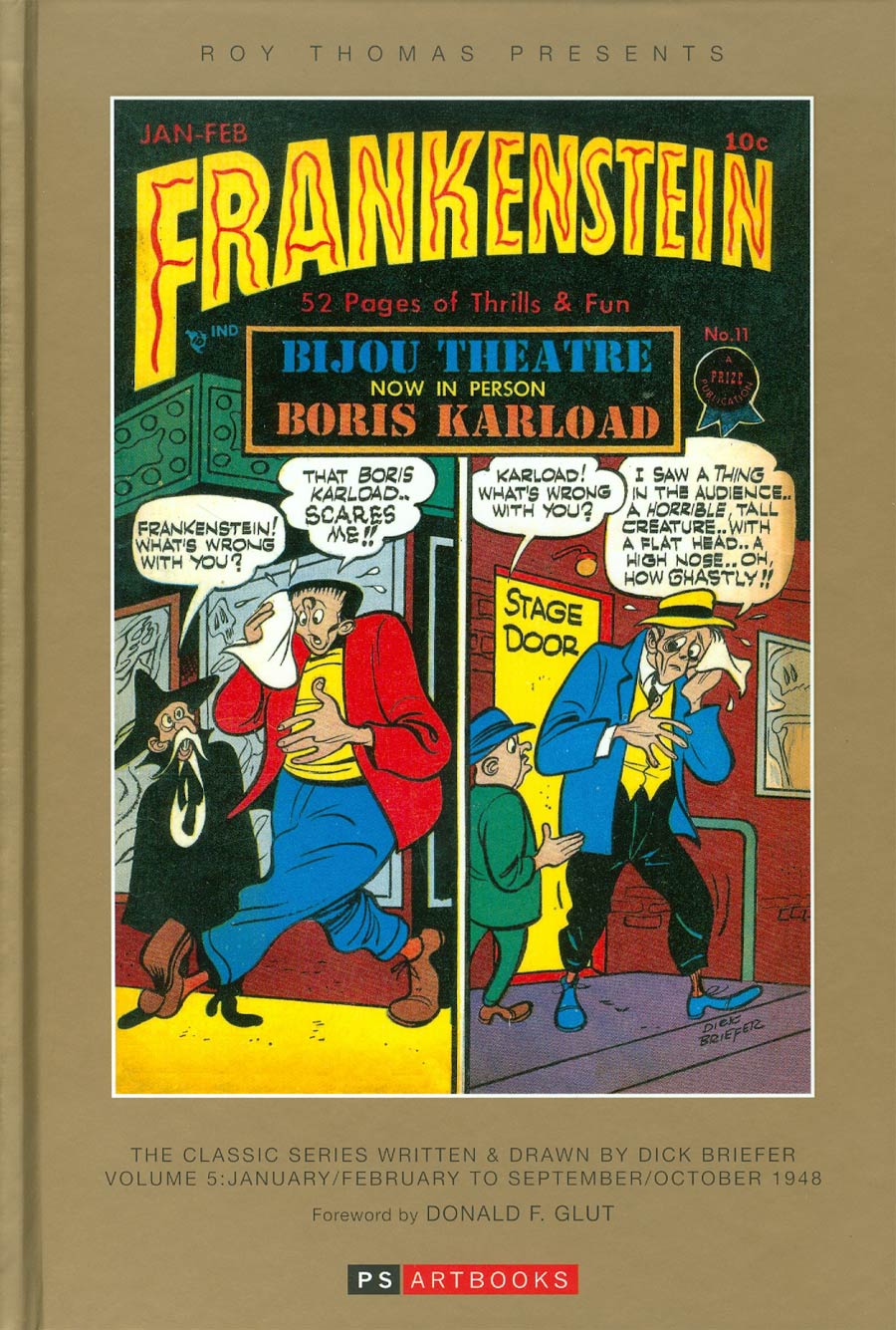 Roy Thomas Presents Dick Briefers Frankenstein Vol 5 1948 HC