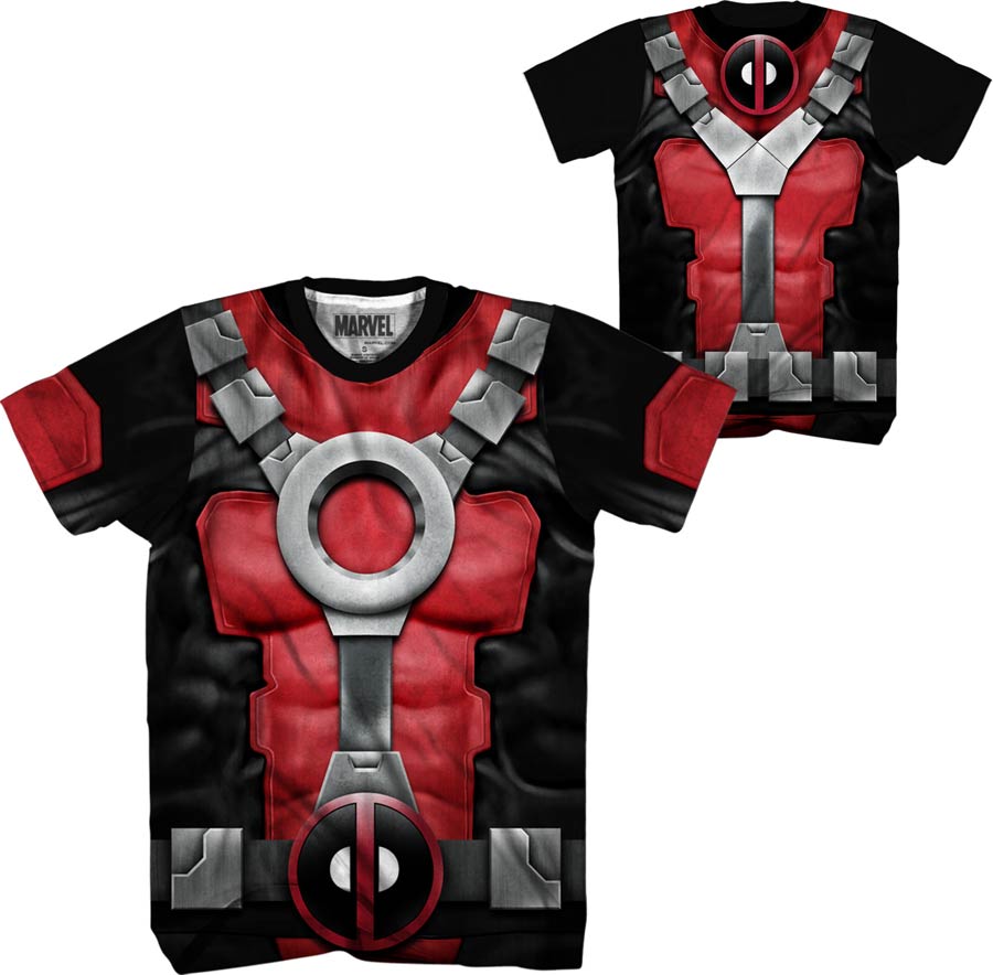 Deadpool Really Pool Sublimated T-Shirt Large