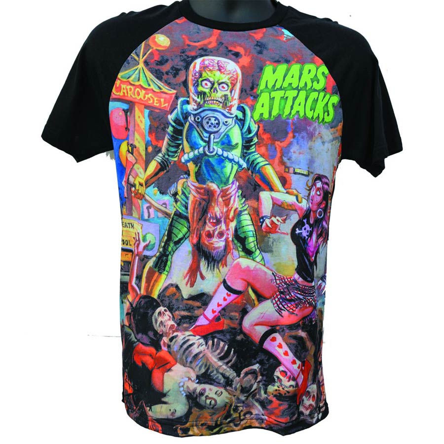 Mars Attacks Skinner T-Shirt Large