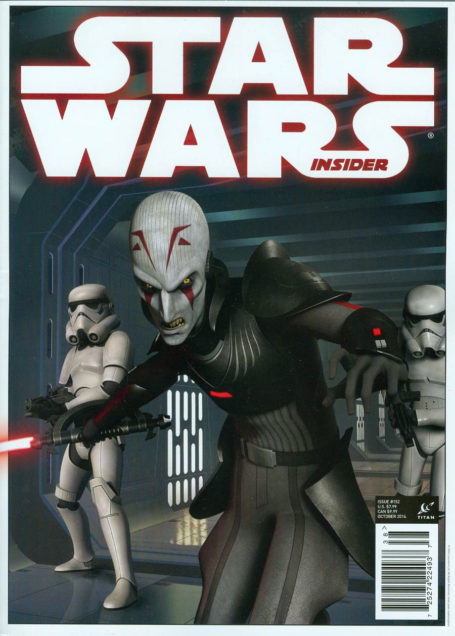 Star Wars Insider #152 Oct 2014 Previews Exclusive Edition