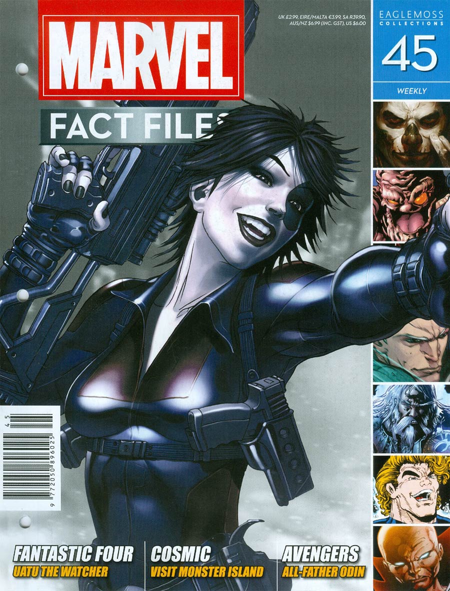 Marvel Fact Files #45 Domino