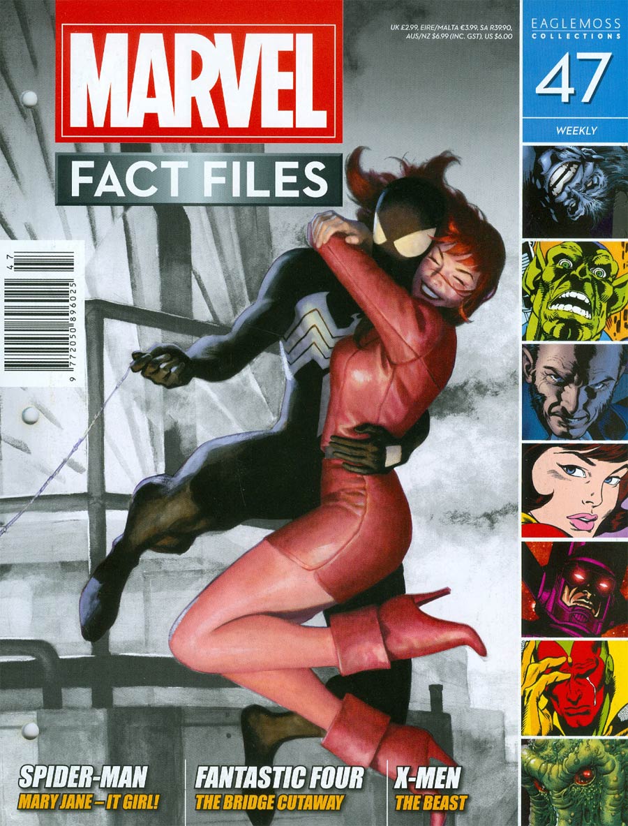 Marvel Fact Files #47 Mary Jane