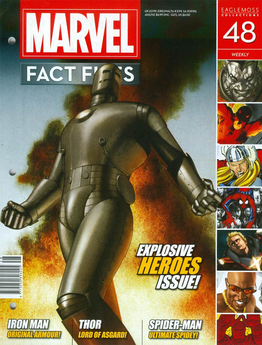 Marvel Fact Files #48 Classic Iron Man