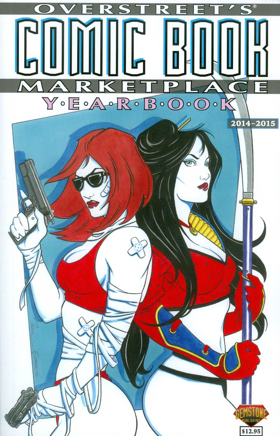 Overstreets Comic Book Marketplace Yearbook 2014-2015 Shi Painkiller Jane Cover