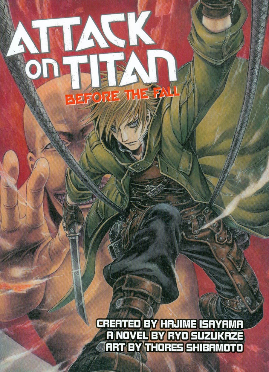 Attack On Titan Before The Fall Novel