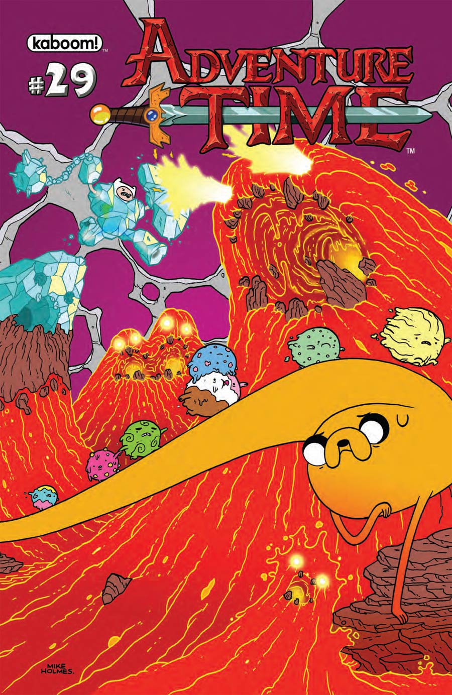 Adventure Time #29 Cover A Regular Mike Holmes Cover