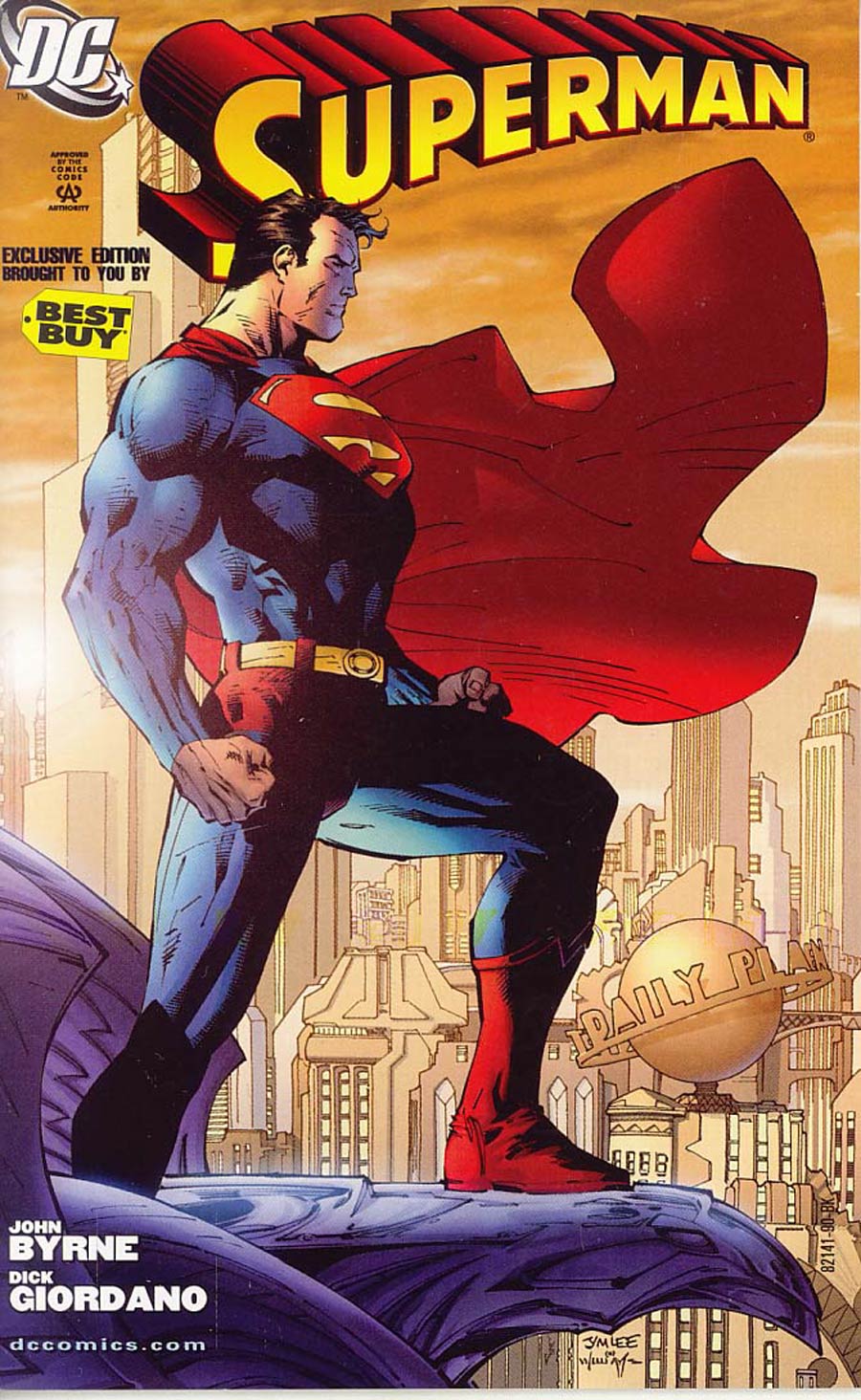 Superman The Man Of Steel Best Buy Mini Comic Cover B Jim Lee Cover