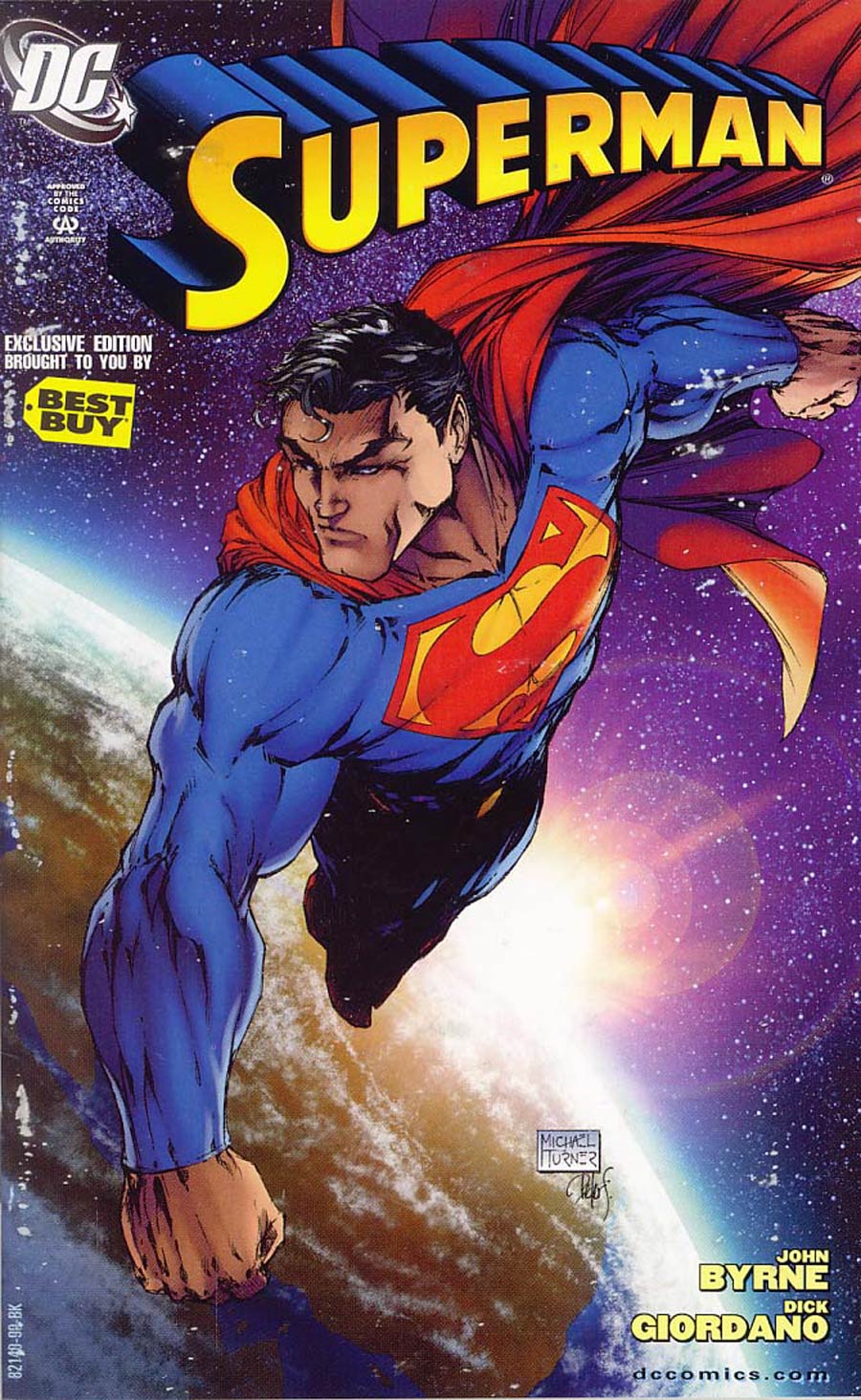 Superman The Man Of Steel Best Buy Mini Comic Cover C Michael Turner Cover
