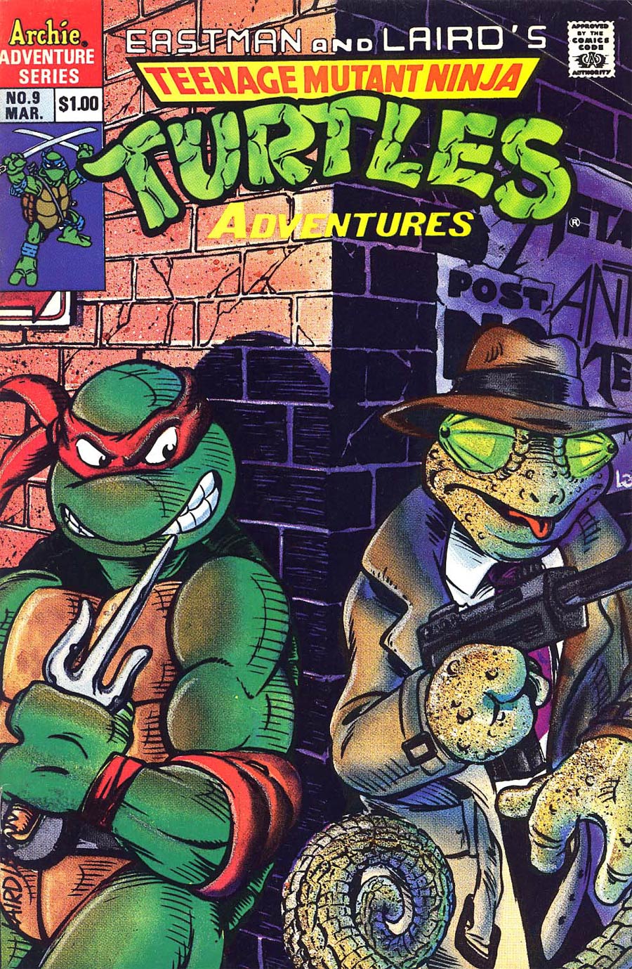 Teenage Mutant Ninja Turtles Adventures Vol 2 #9 Cover C 3rd Ptg