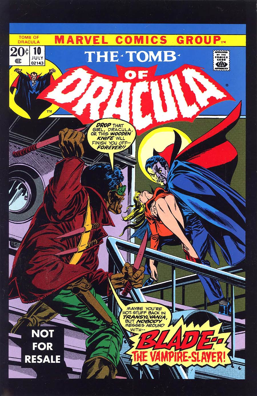 Tomb Of Dracula #10 Cover B Toy Reprint