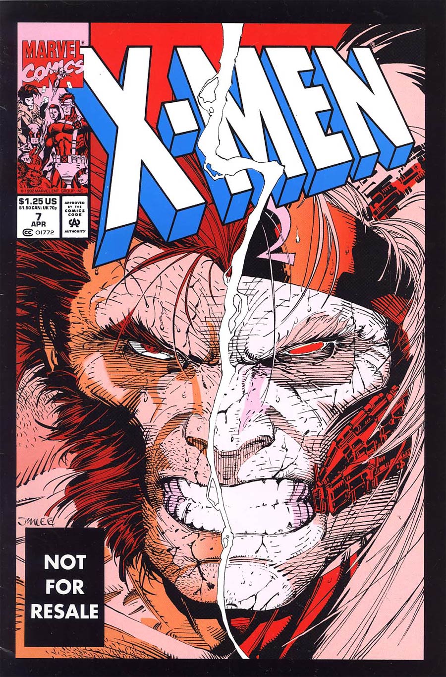 X-Men Vol 2 #7 Cover B Toy Reprint